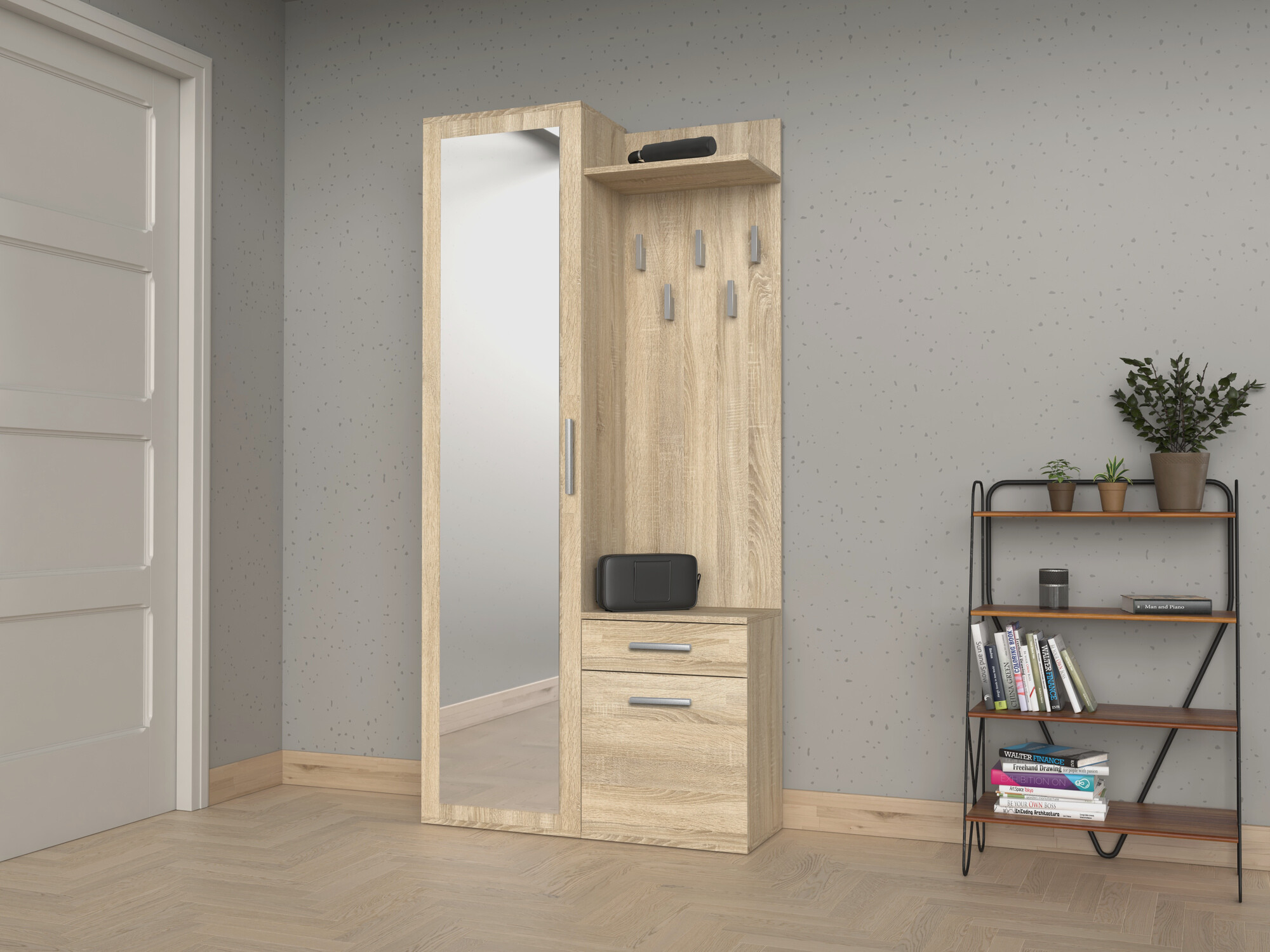 Hallway set Mandeville 126 (Sonoma oak)