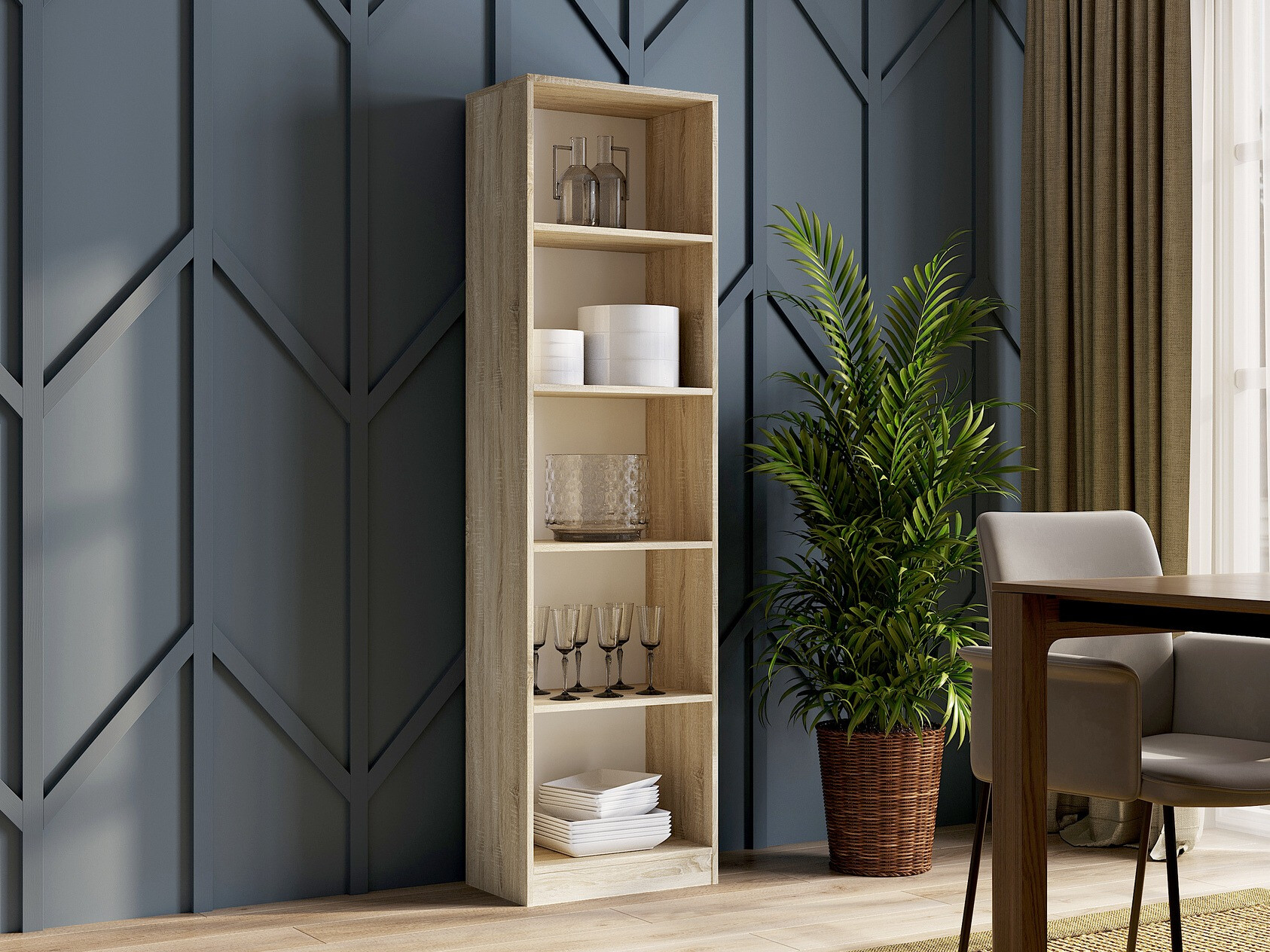 Bookcase Mandeville 188 (Sonoma oak)