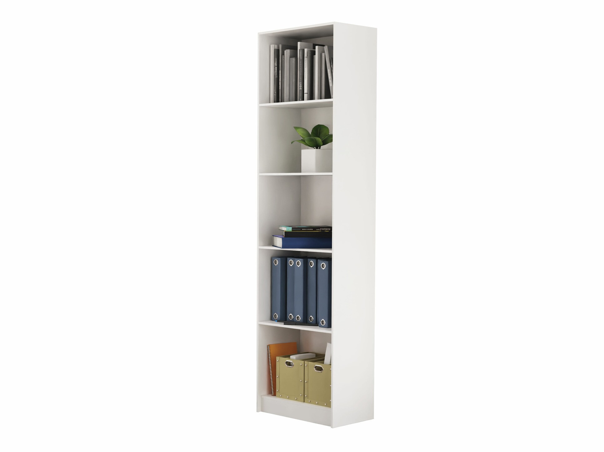 Bookcase Mandeville 188 (White)