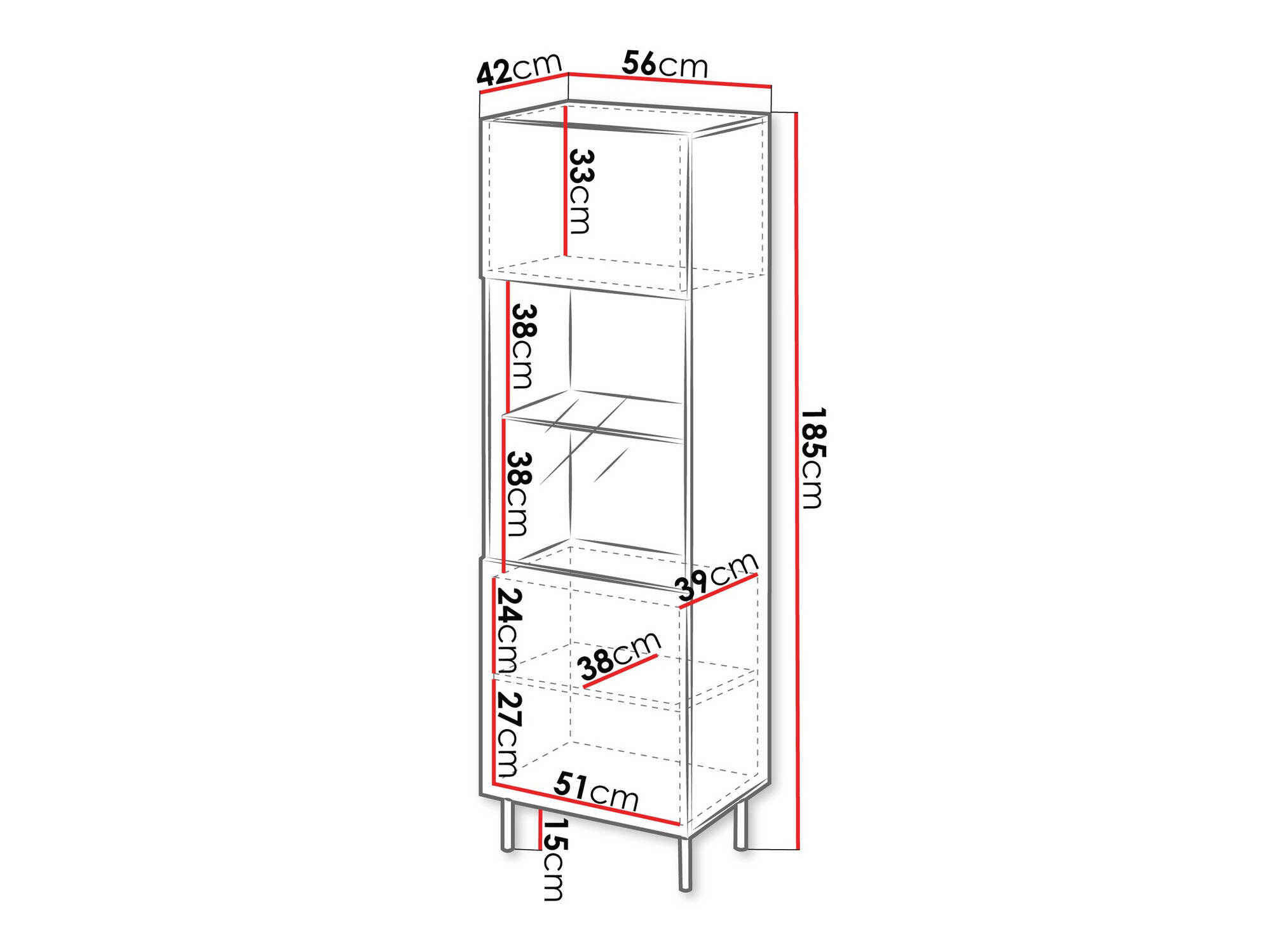 Bookcase Studium