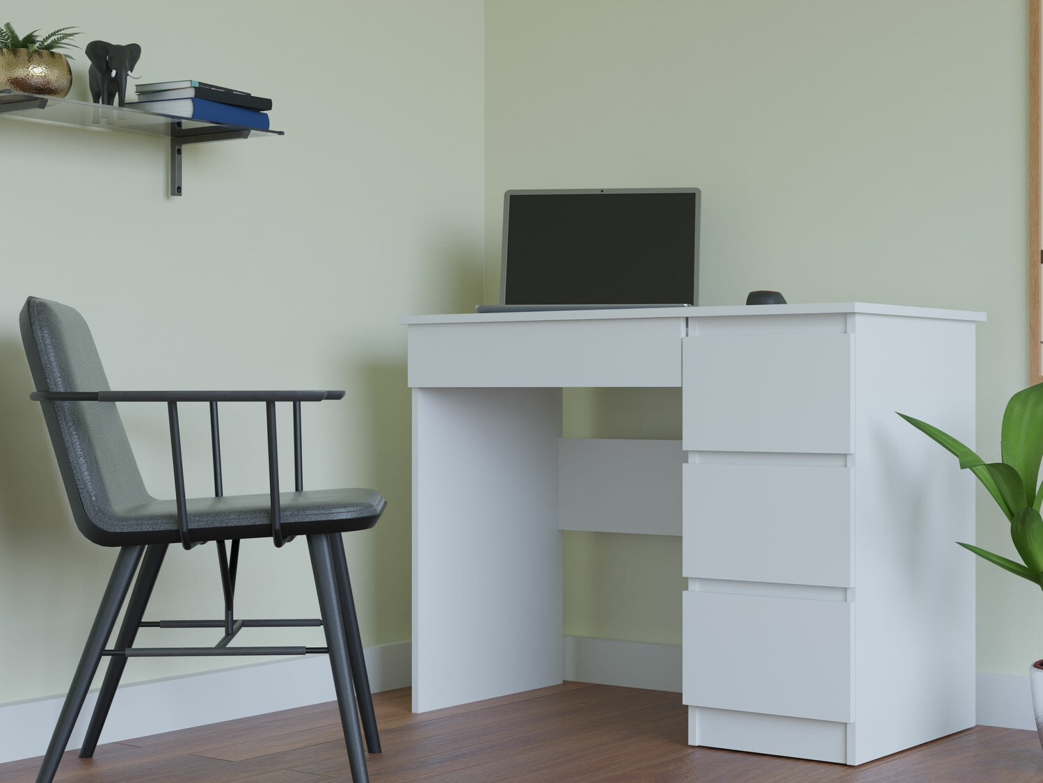 Desk Elbvelu 108 (White)