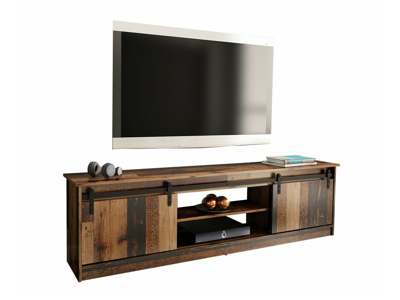 TV stand Charlotte 156 (Aged wood)