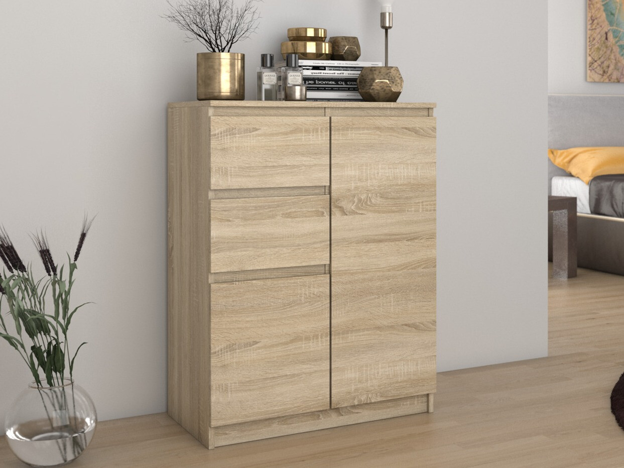 Chest of drawers Elbvelu 111 (Sonoma oak)