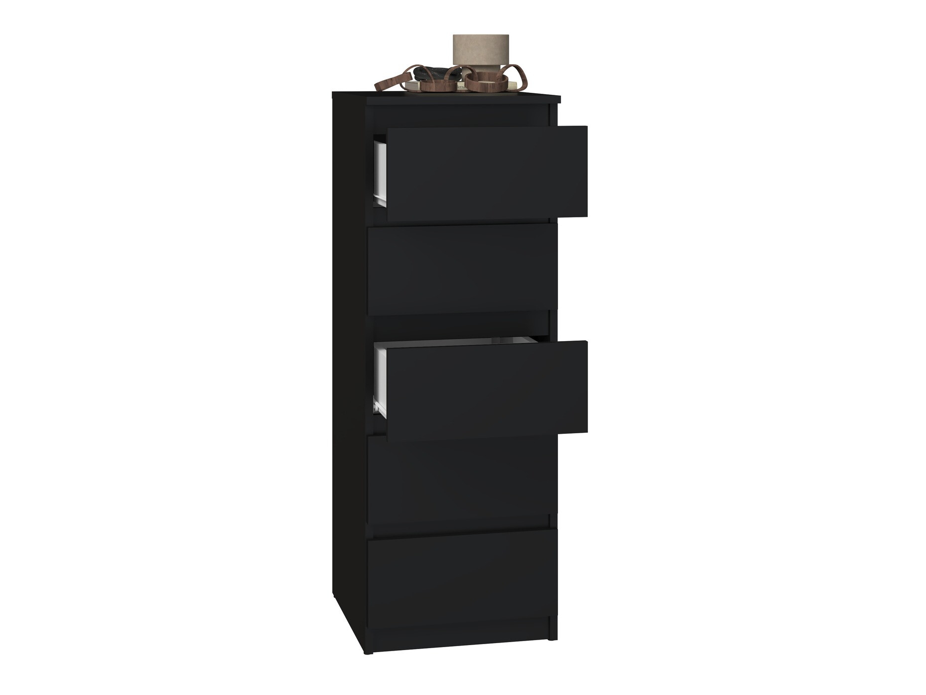 Chest of drawers Elbvelu 121 (Black)