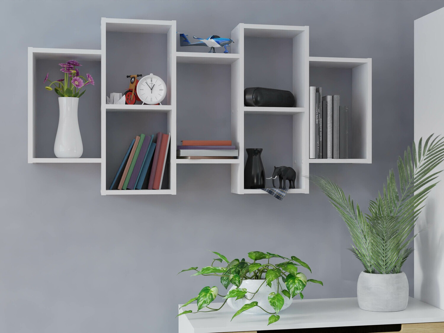 Wall shelf Mandeville 226 (White)