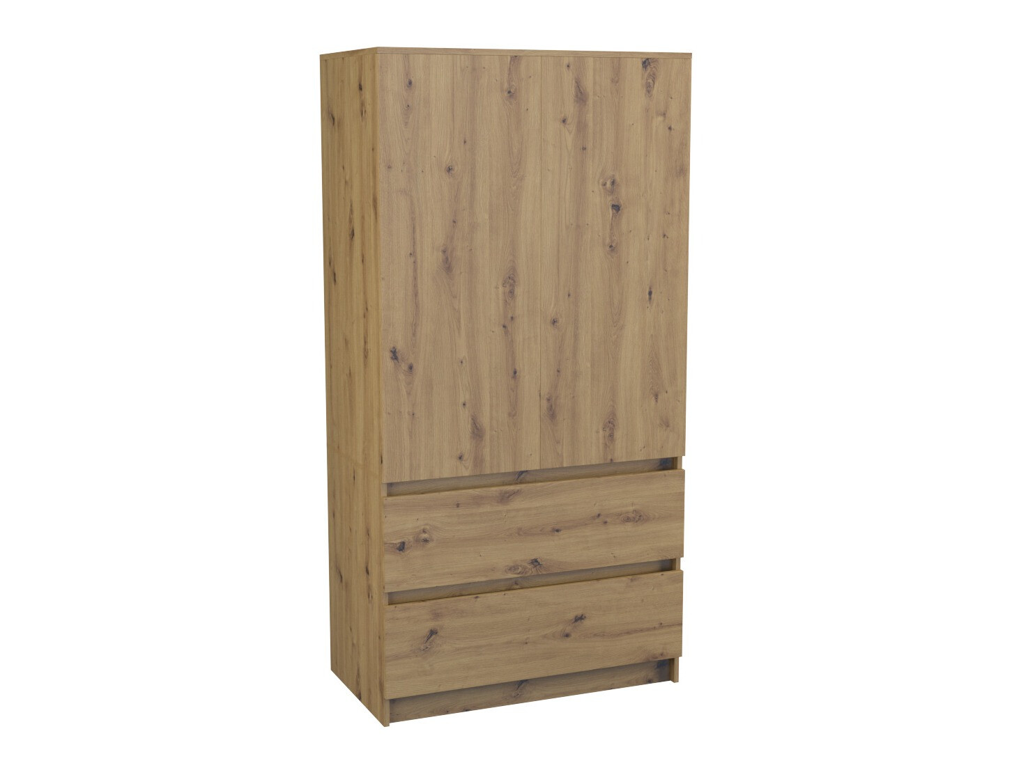 Wardrobe Elbvelu 116 (Artisan oak)