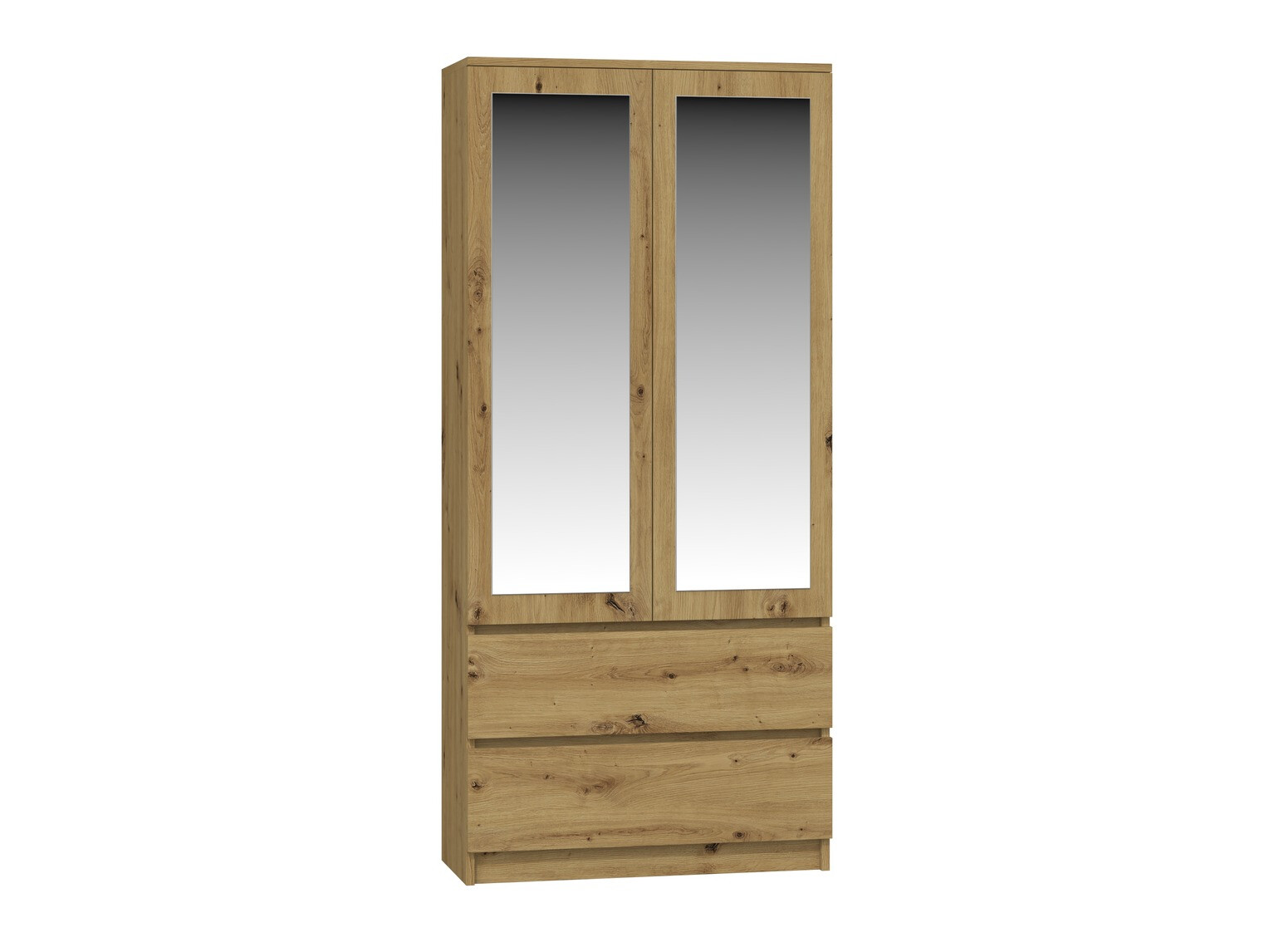 Wardrobe Elbvelu 116 (Artisan oak)