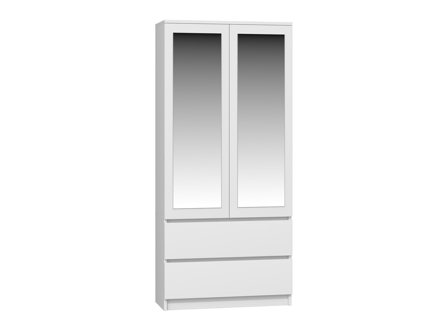 Wardrobe Elbvelu 116 (White)