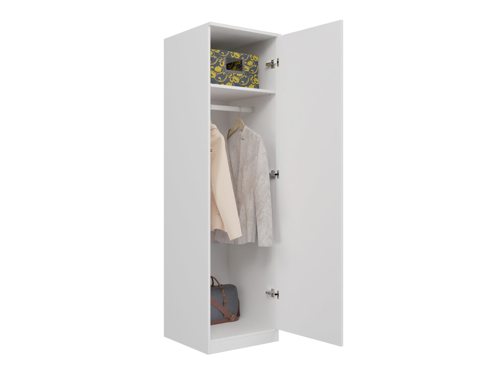Wardrobe Elbvelu 118 (White)
