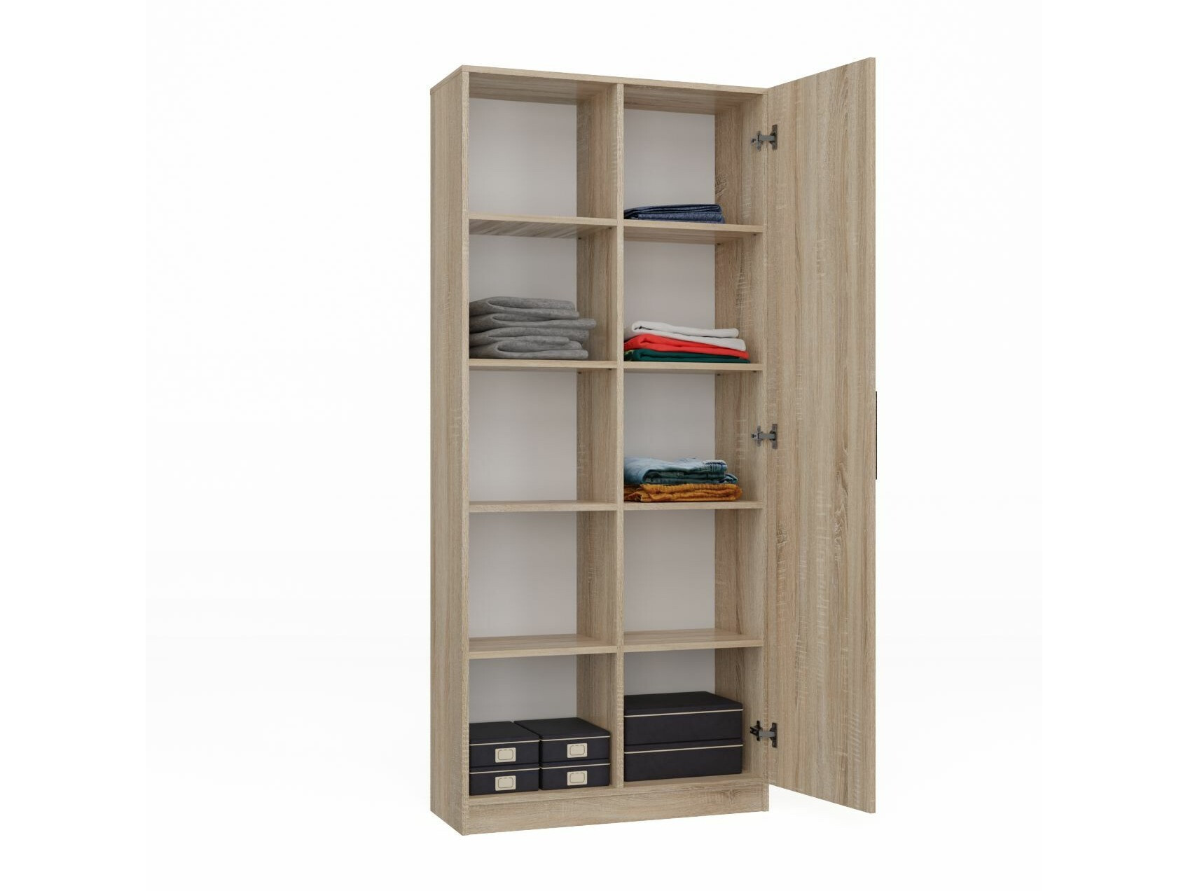 Bookcase Elbvelu 122 (Sonoma oak)