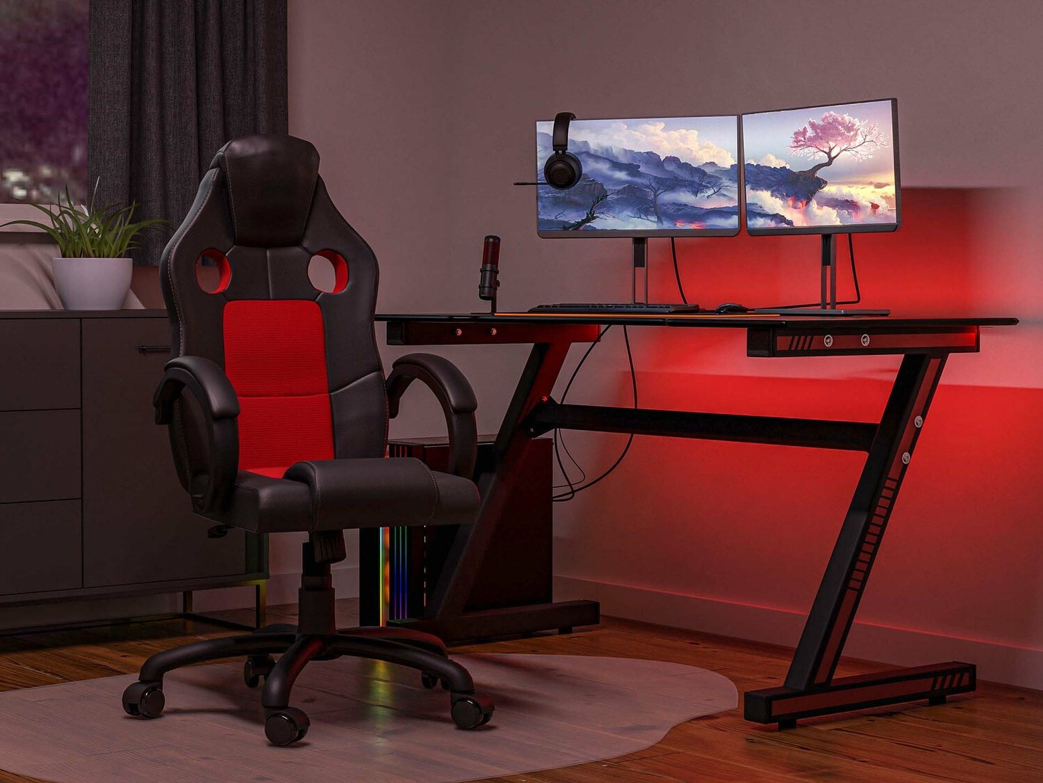 Gaming chair Mandeville 230 (Red)