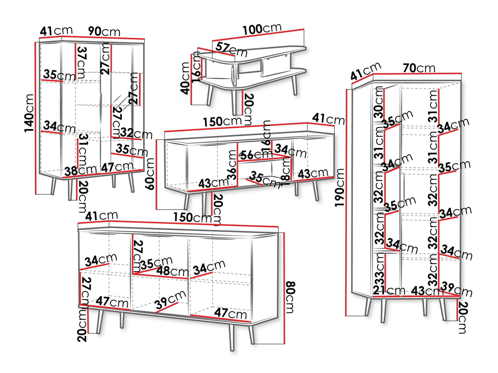 Living room set Livetre 105 (Available)