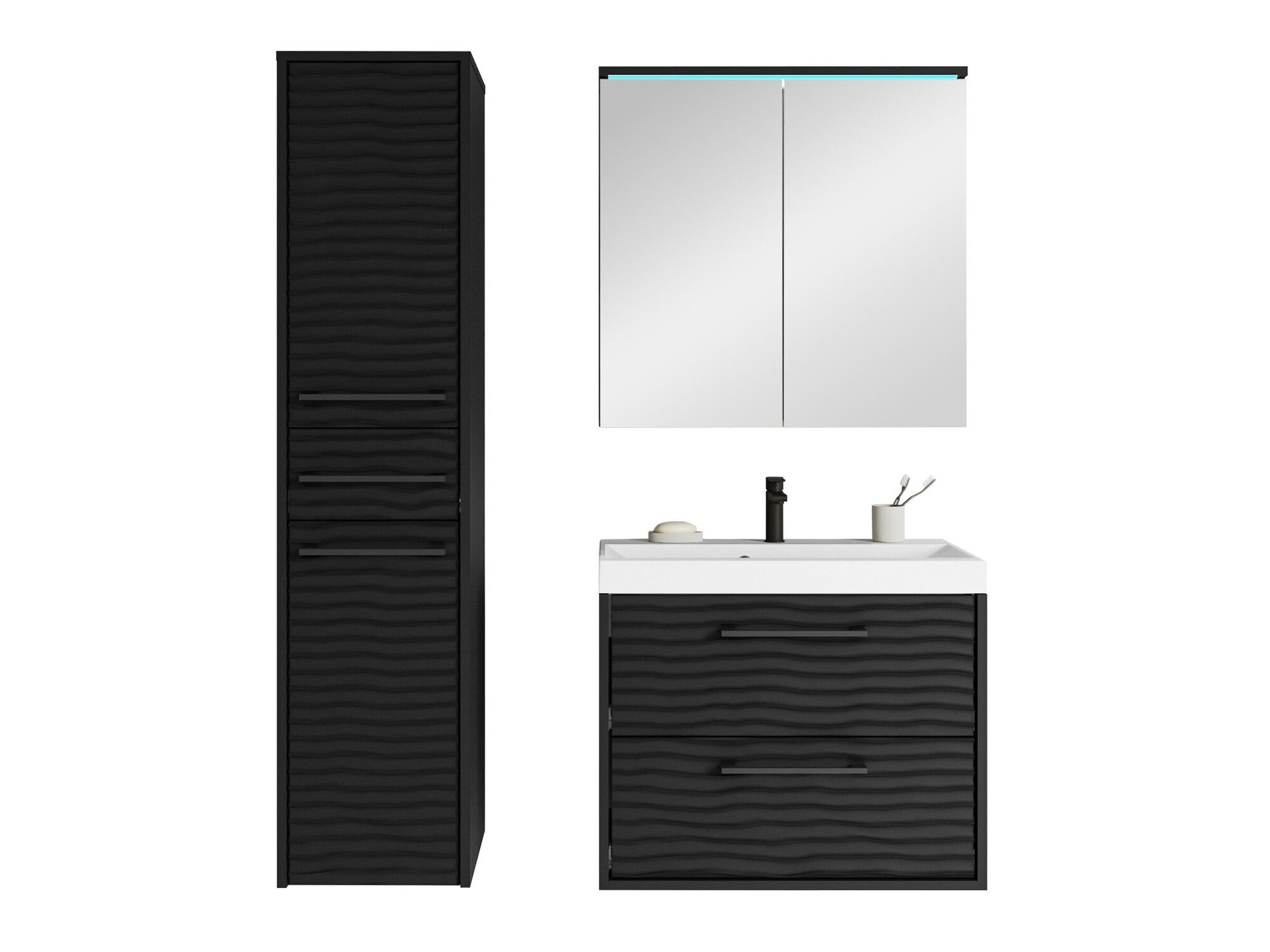 Bathroom set Sarasota 173 (Graphite)
