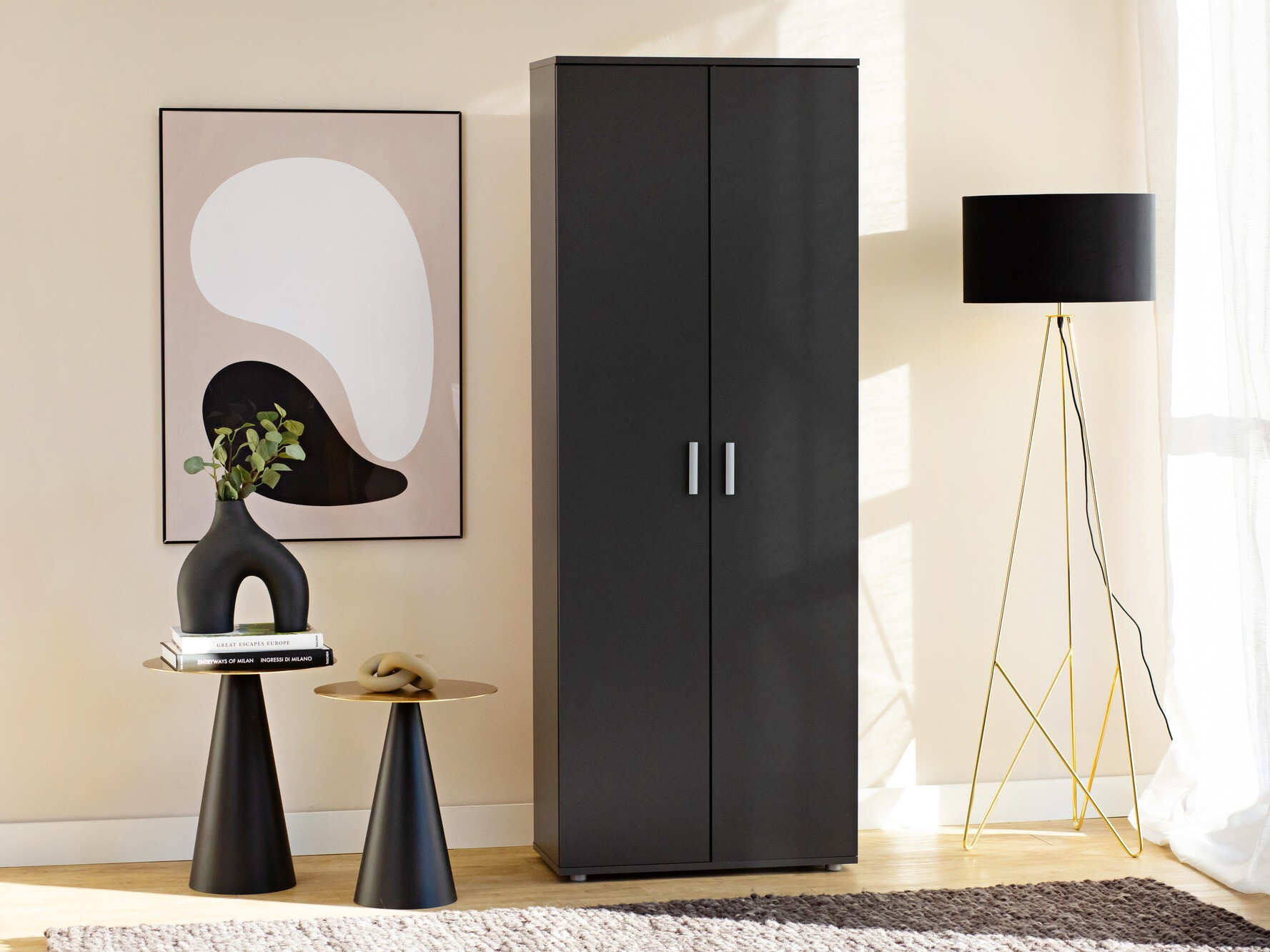 Bookcase Bristol 201 (Anthracite)