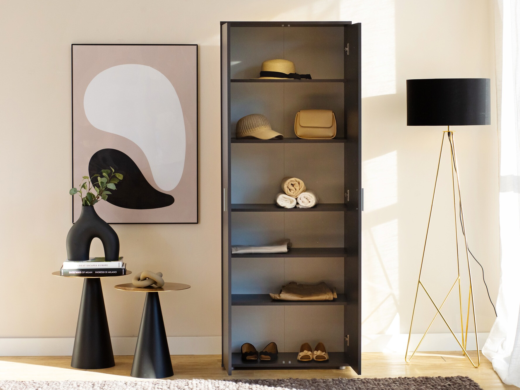 Bookcase Bristol 201 (Anthracite)