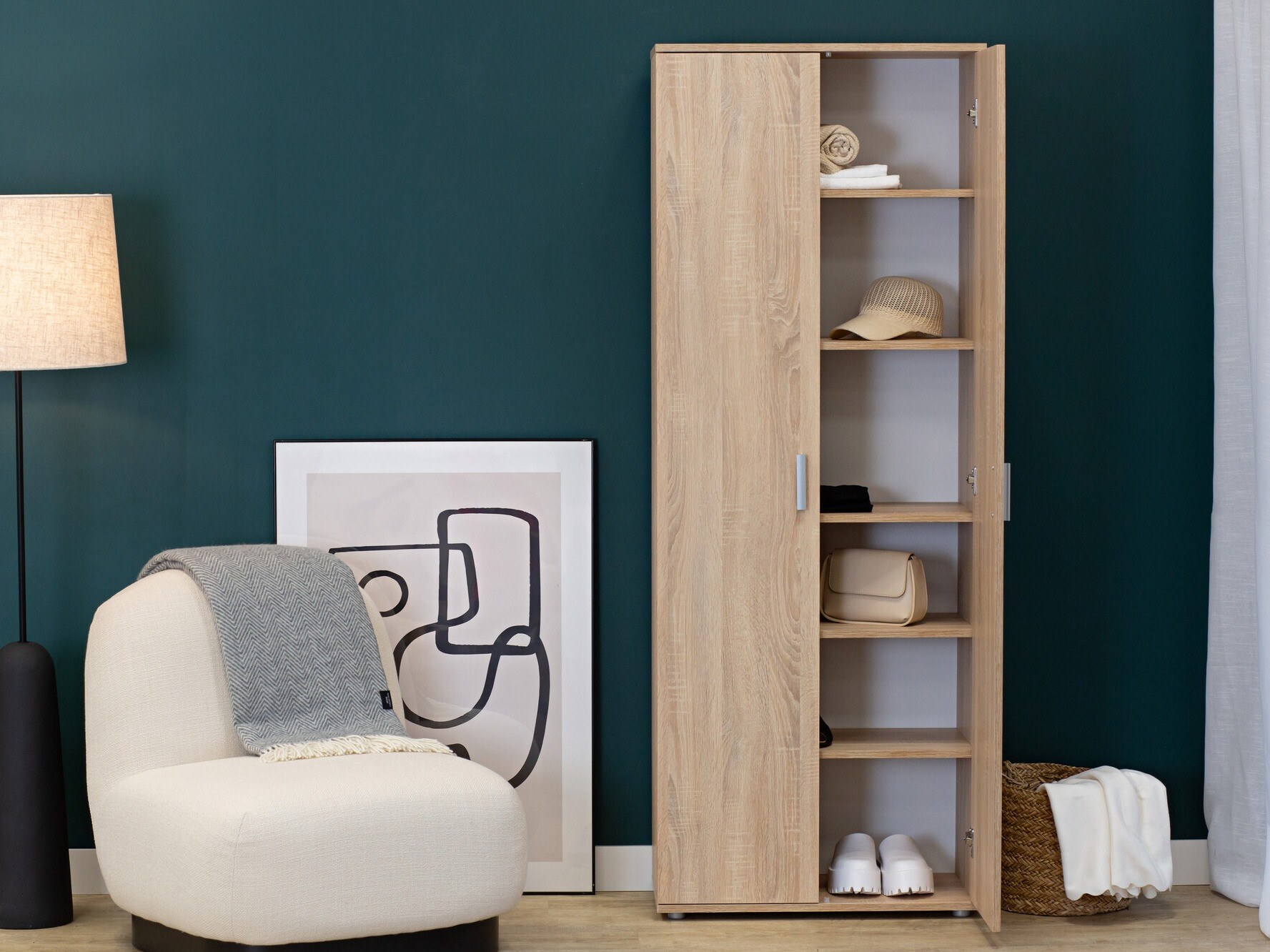 Bookcase Bristol 201 (Sonoma oak)