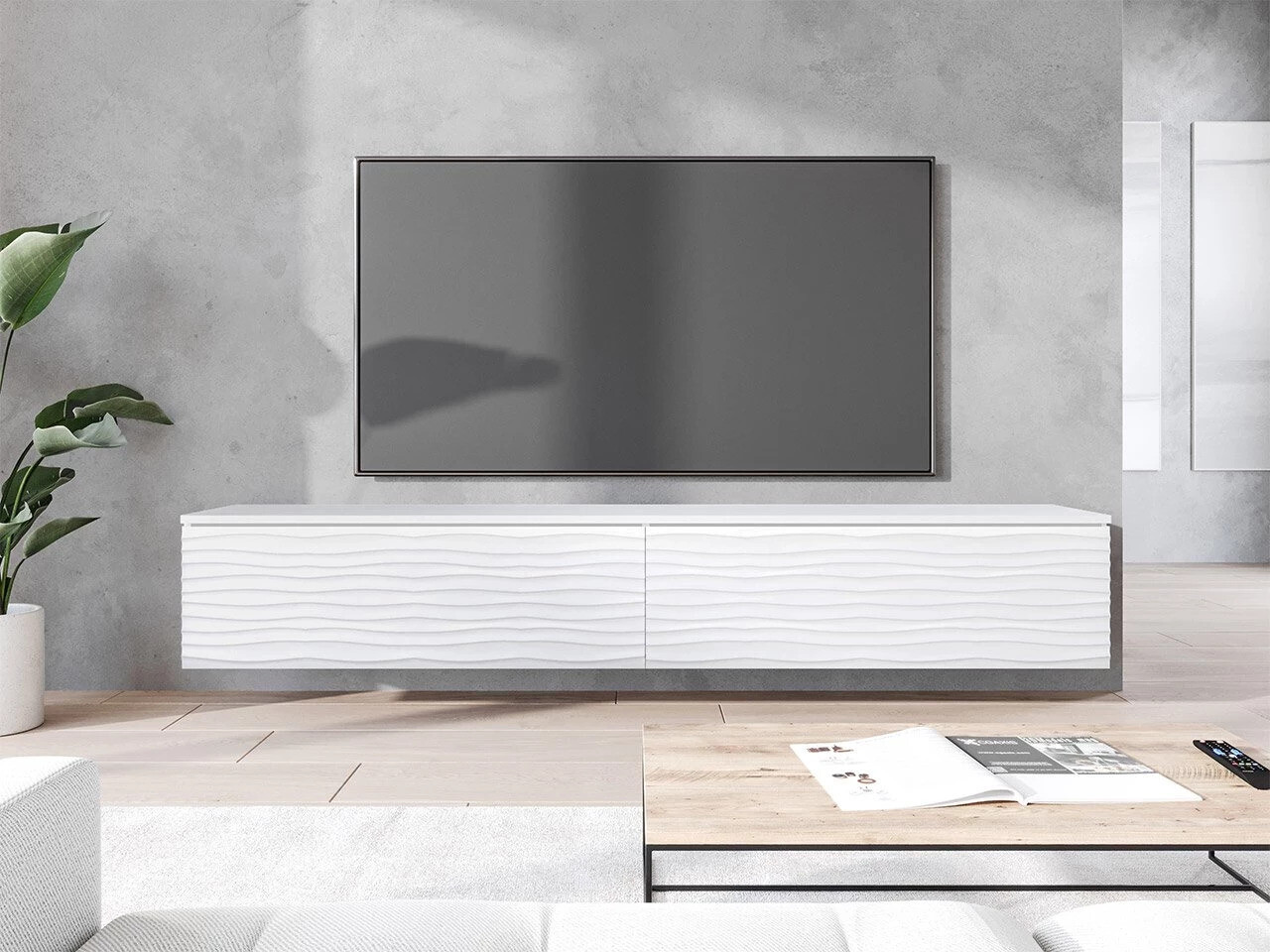 TV stand Sarasota 164 (White)