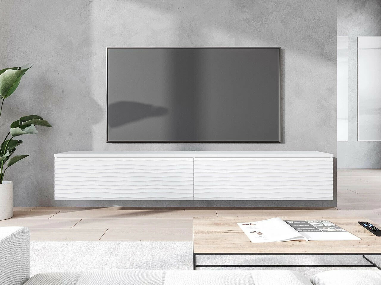 TV stand Sarasota 164 (White)