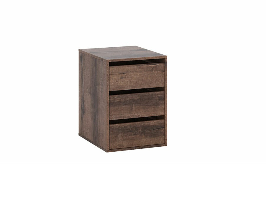 Under-desk drawer unit Catromi 124 (Monastery oak)