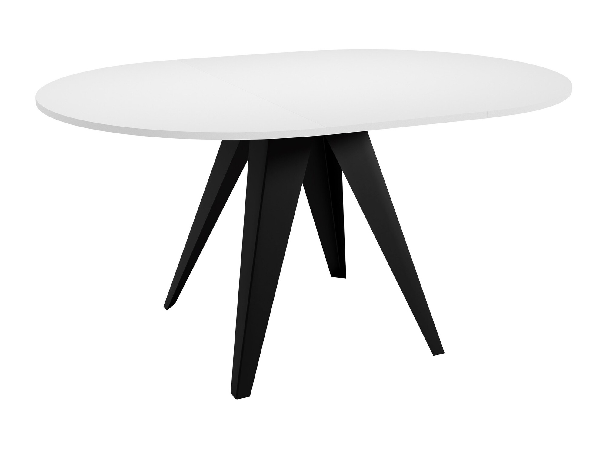 Table Oswego 114 (Black + Craft golden oak)