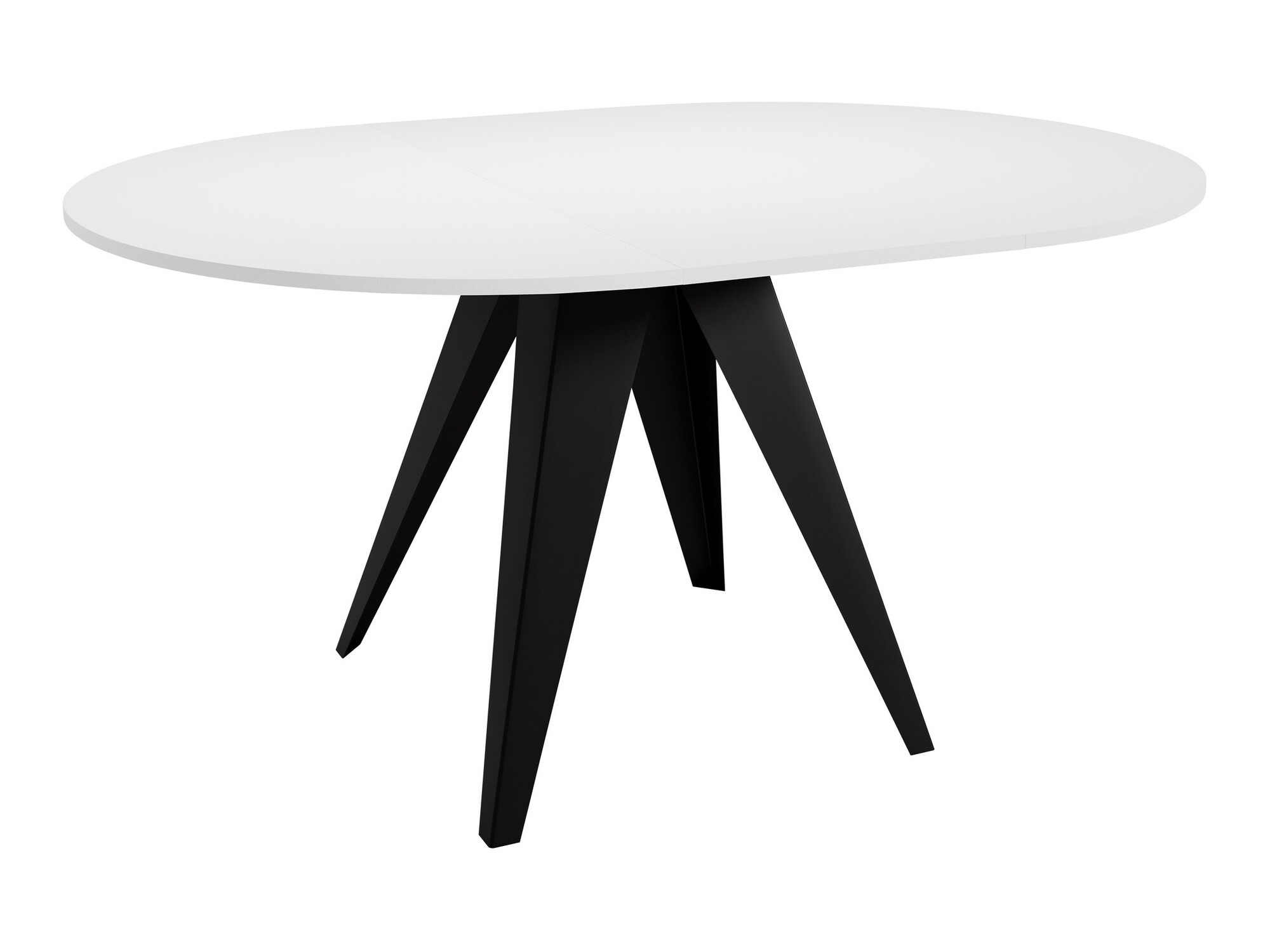 Table Oswego 114 (Black + White marble)
