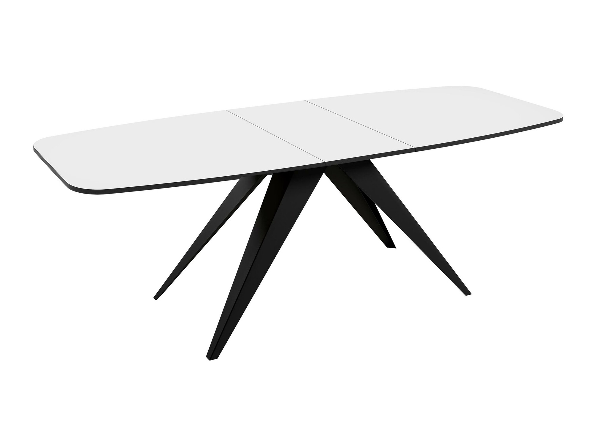 Table Oswego 115 (Black + Craft golden oak)