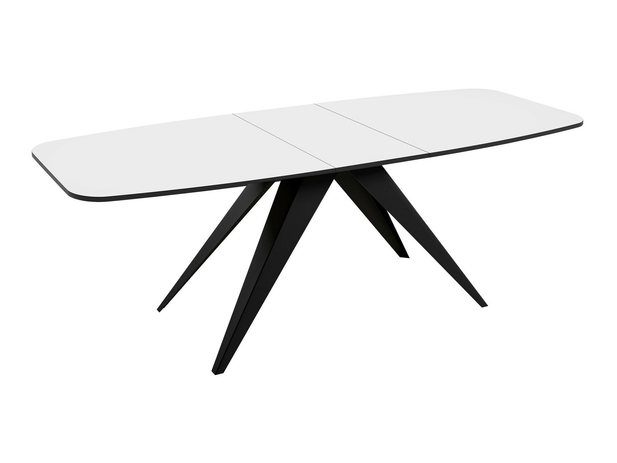 Table Oswego 115 (Black + Lancelot oak)