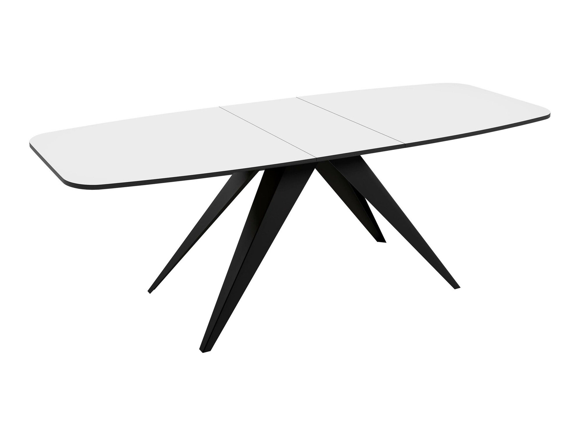 Table Oswego 115 (Black + White)