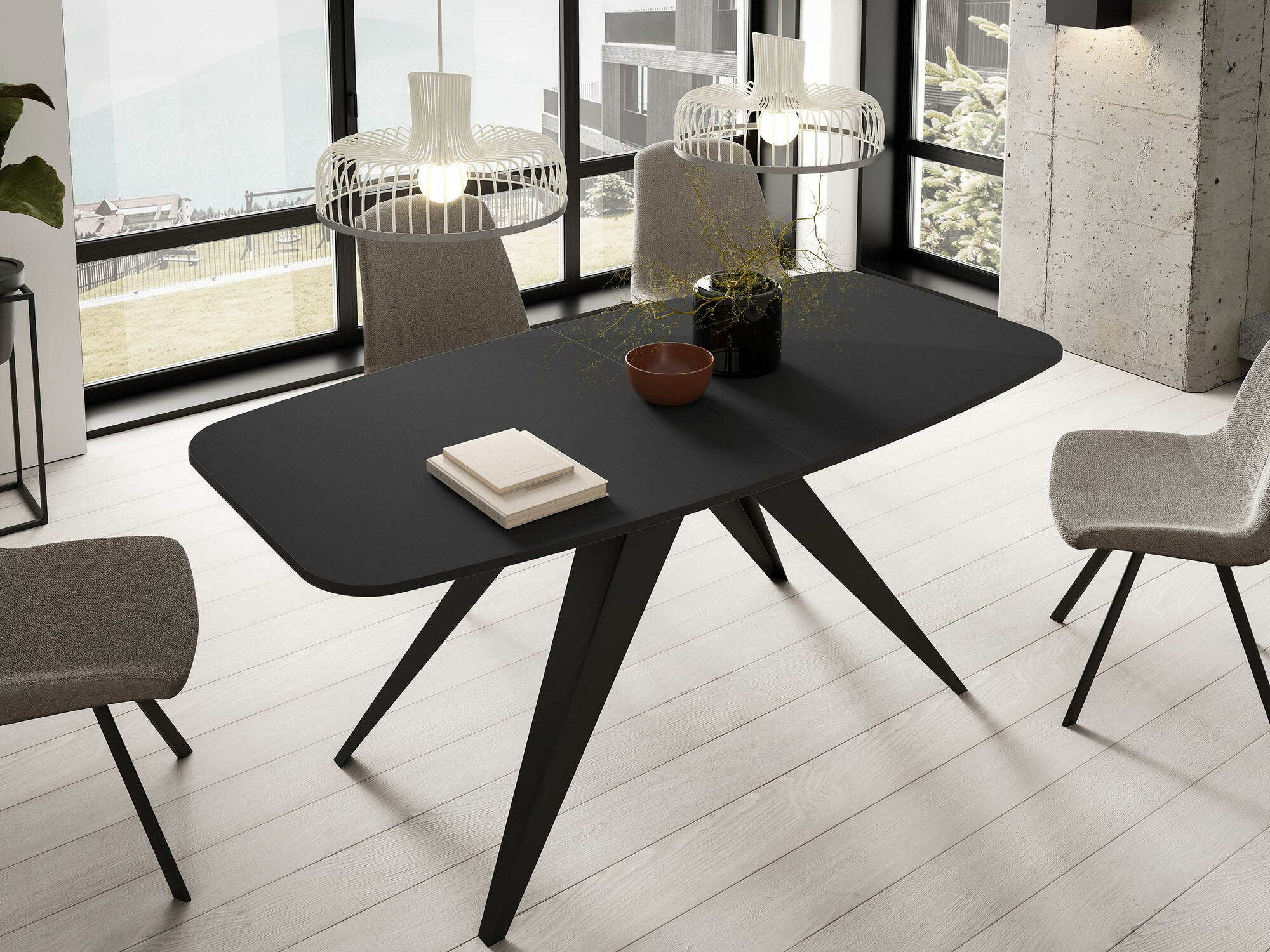 Table Oswego 115 (Black)