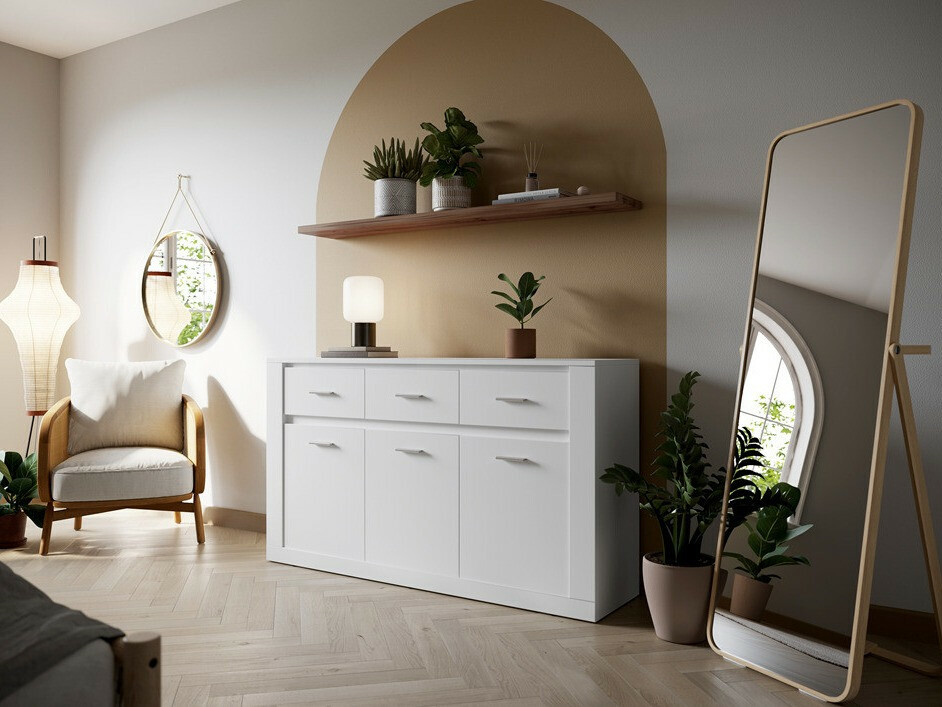 Chest of drawers Fresno 107 (White)