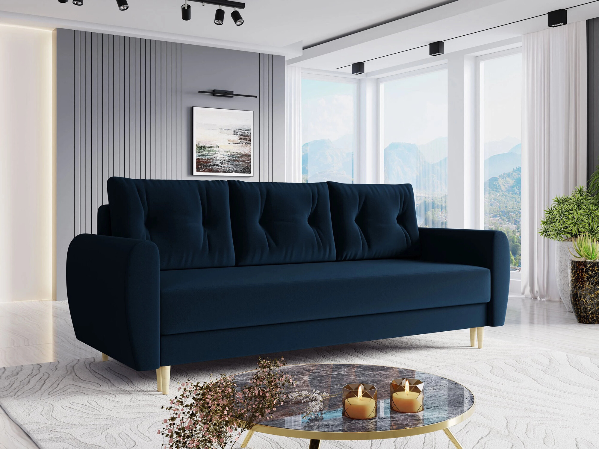 Sofa bed Memphis 143 (Itaka 11)