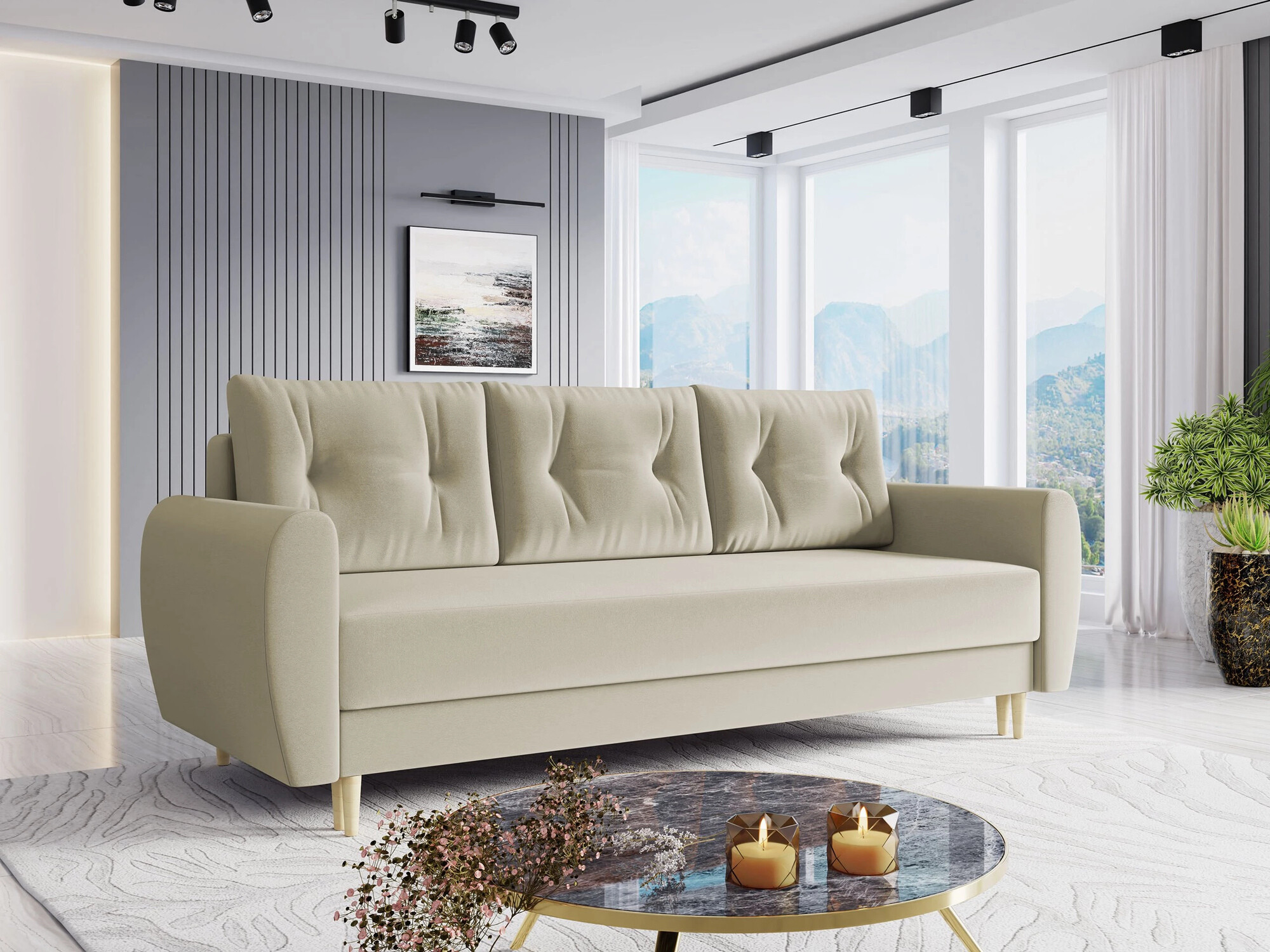 Sofa bed Memphis 143 (Itaka 16)