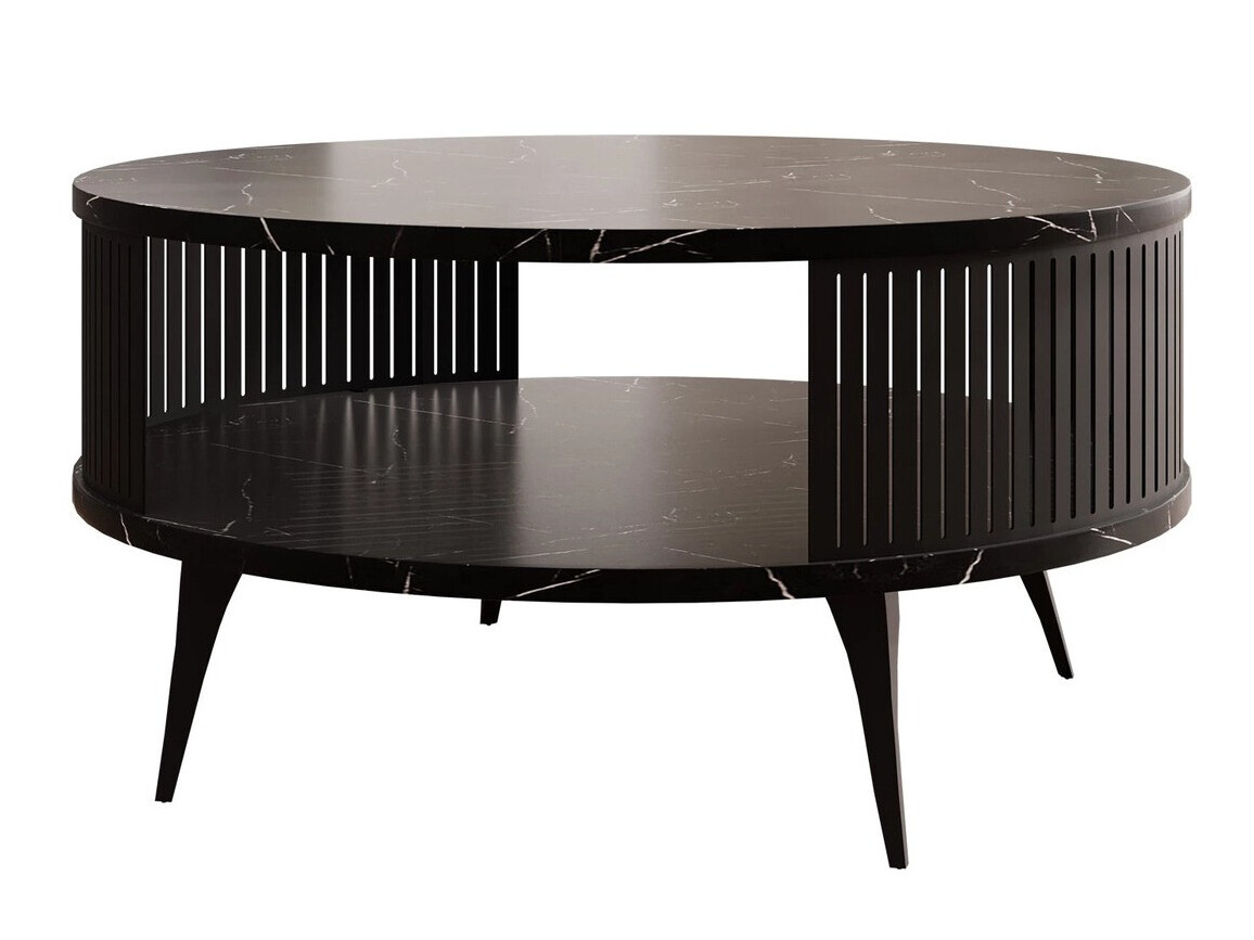 Coffee table Vitum (Black marble)