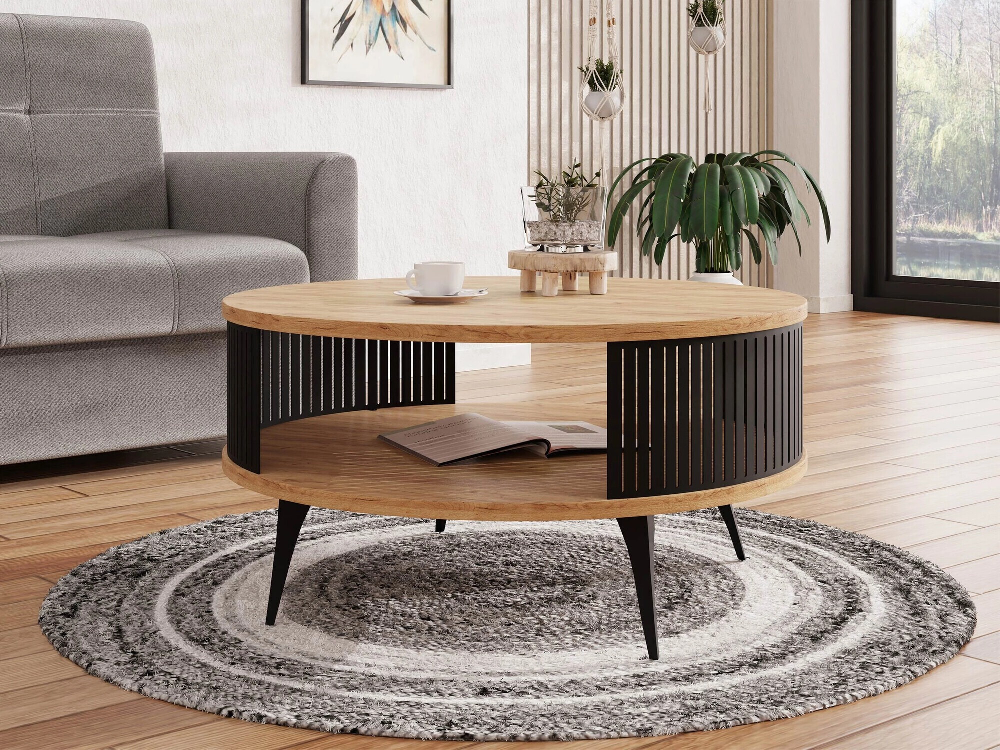 Coffee table Vitum (Craft golden oak)