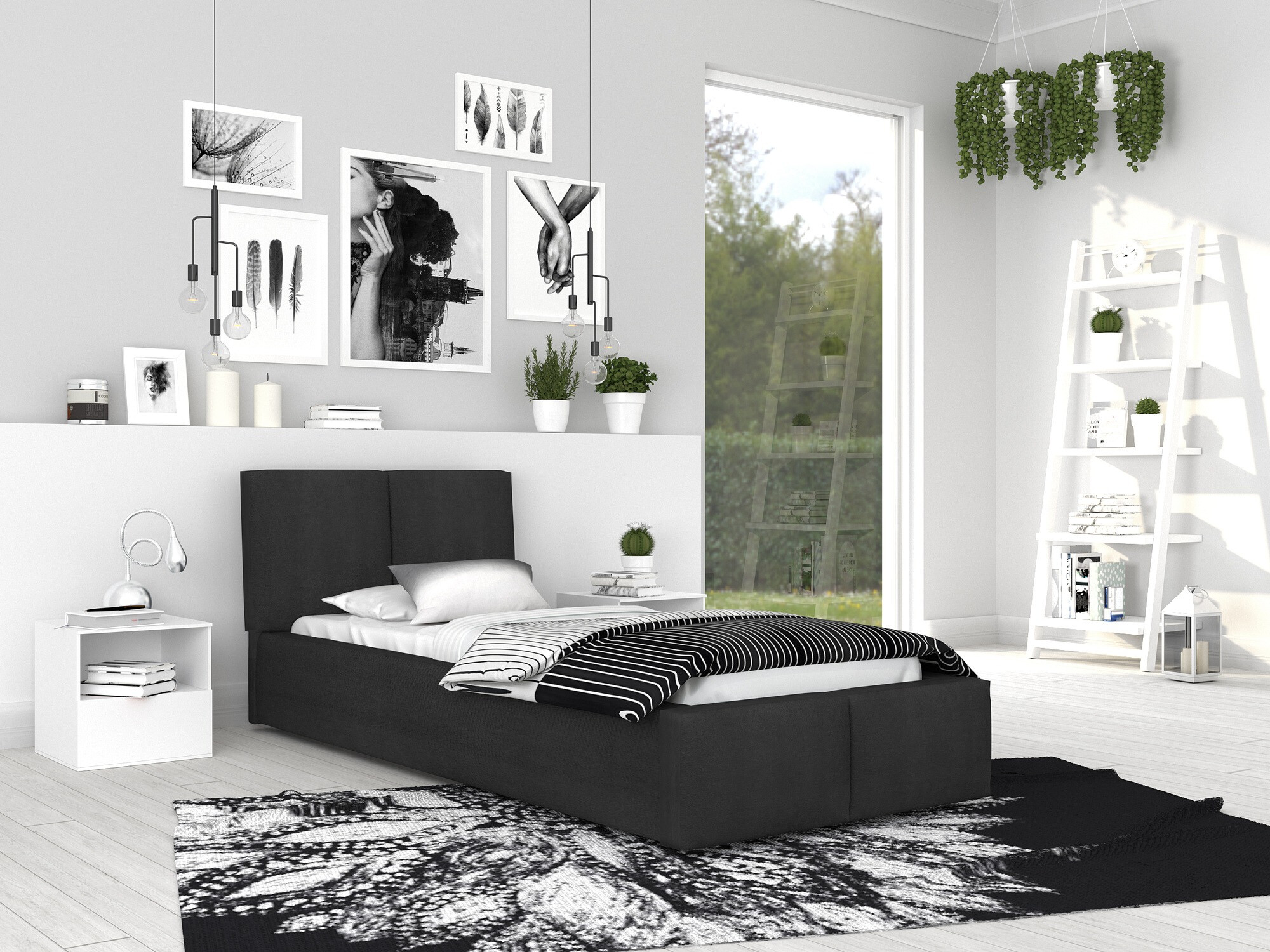 Bed Fairfield 109 (Black)