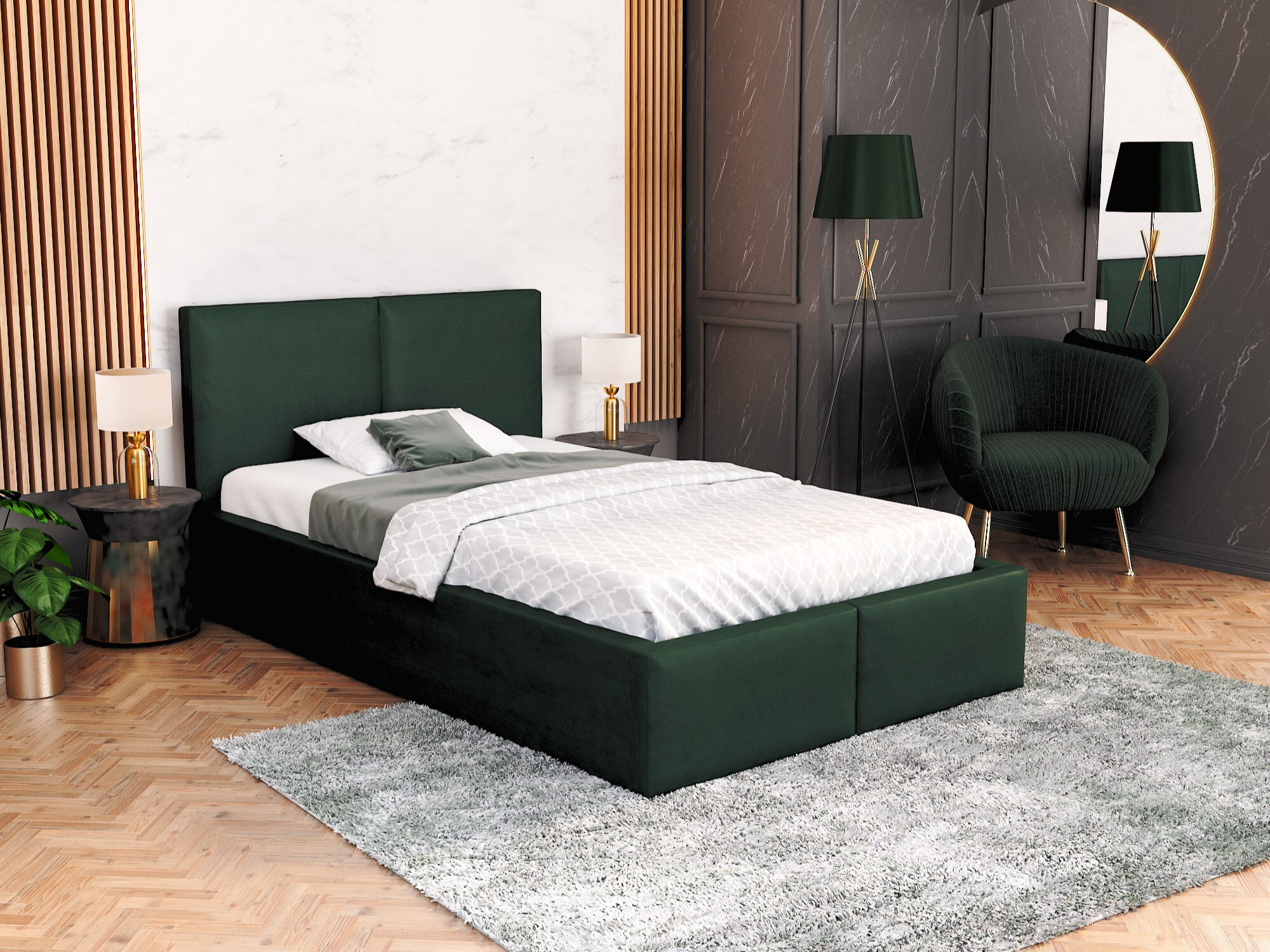 Bed Fairfield 109 (Green)