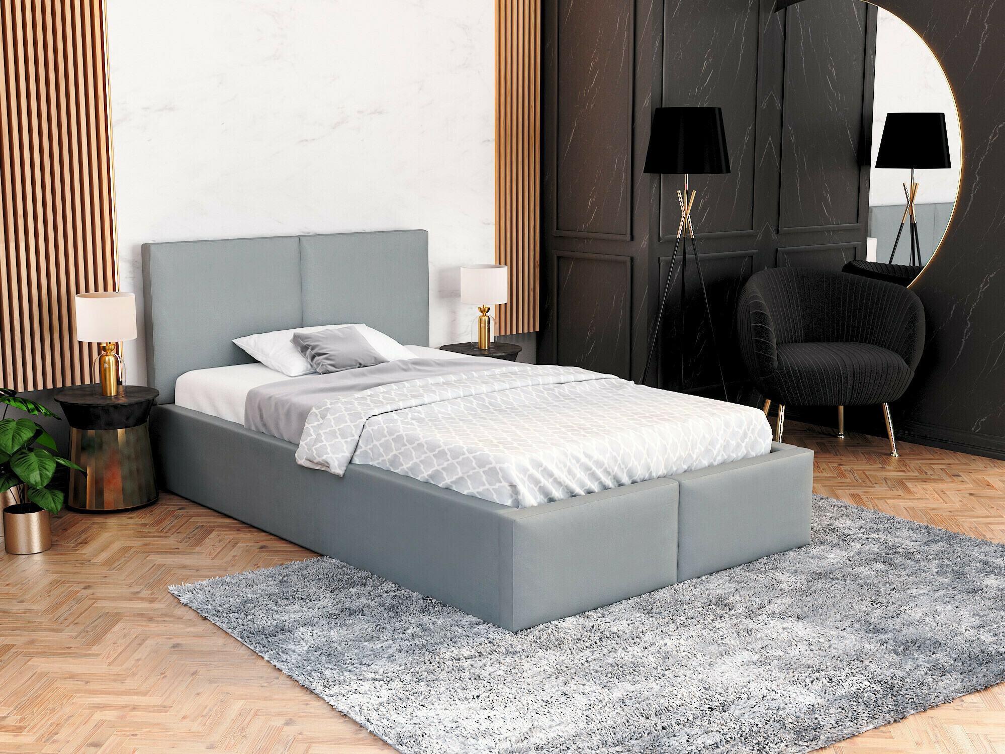Bed Fairfield 109 (Grey)