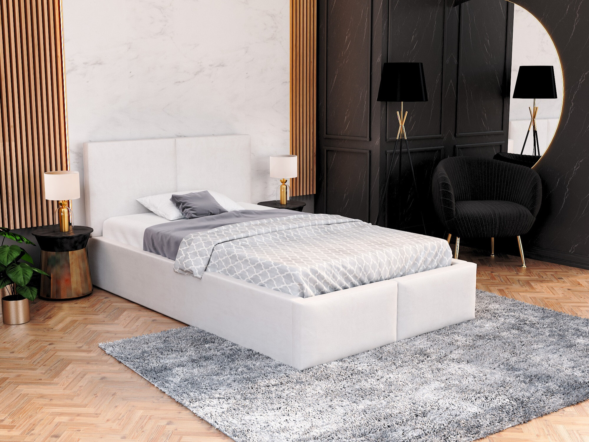 Bed Fairfield 109 (White)