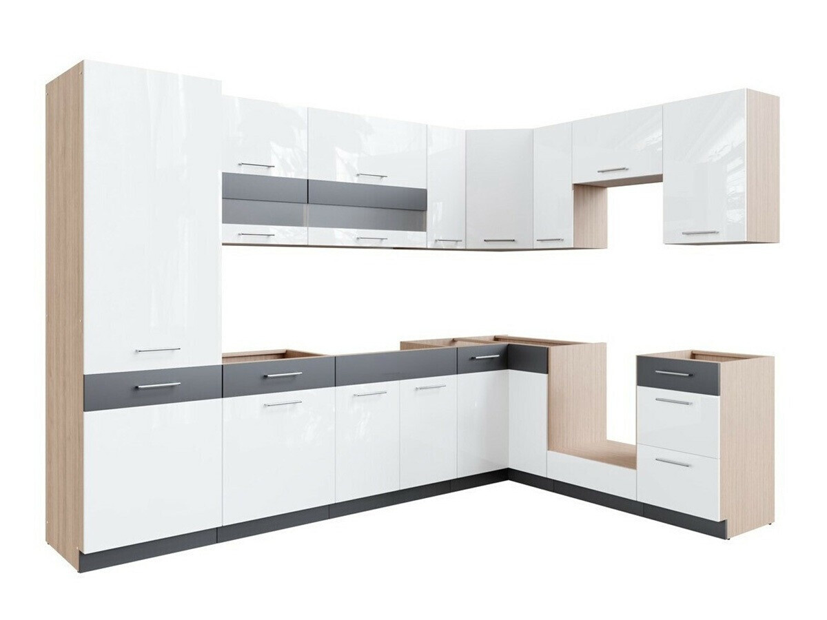 Modular kitchen set Mode White 130