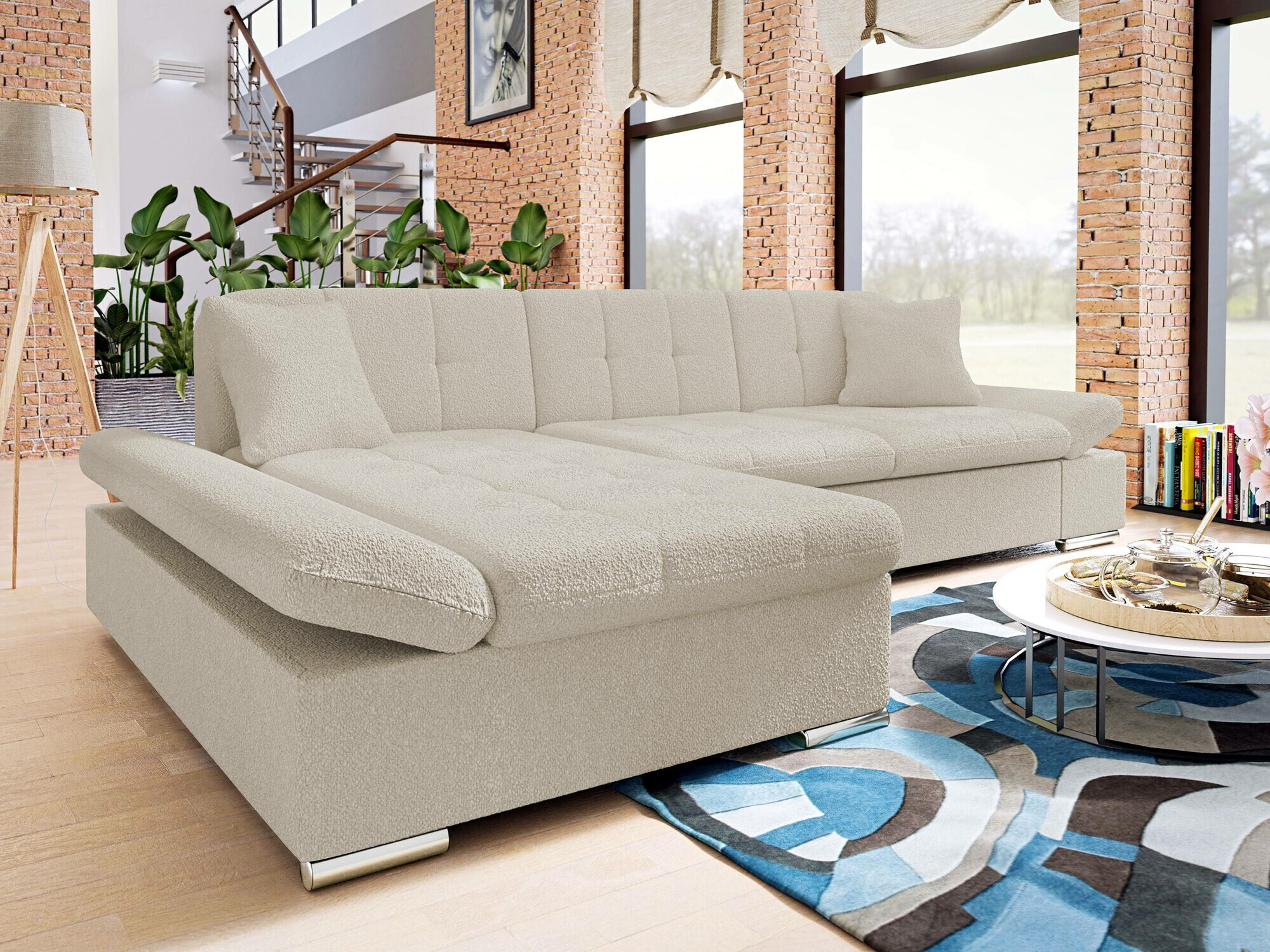 Corner sofa Comfivo Sanitas II (Baloo 2074)
