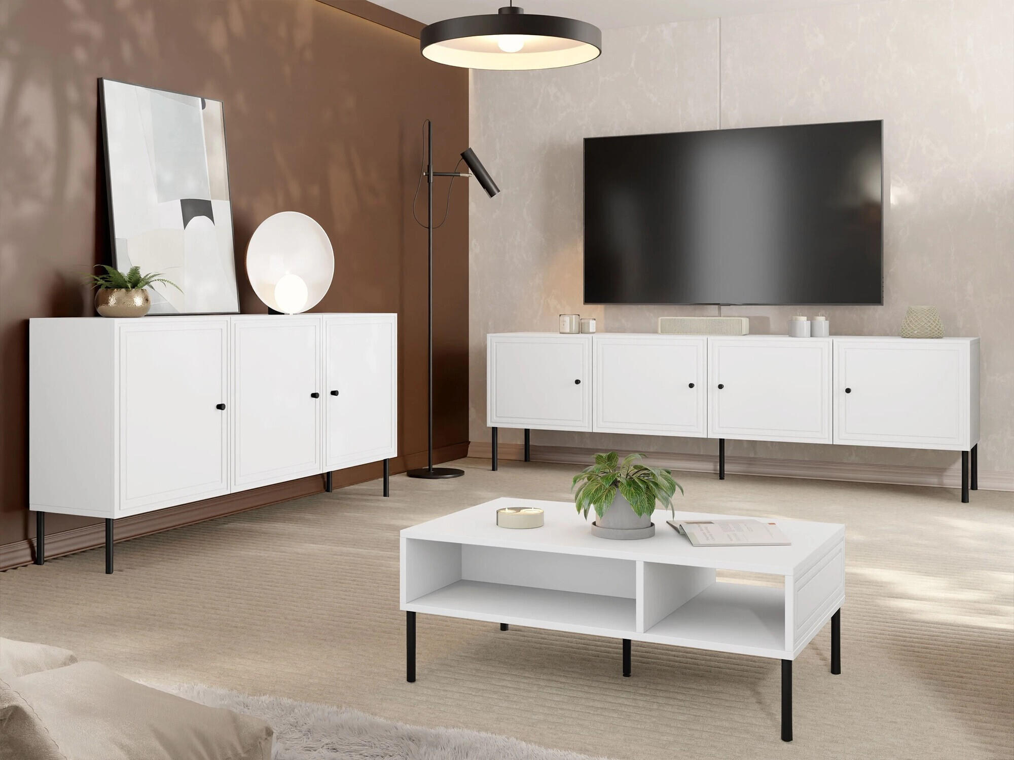 Coffee table Celra (White)