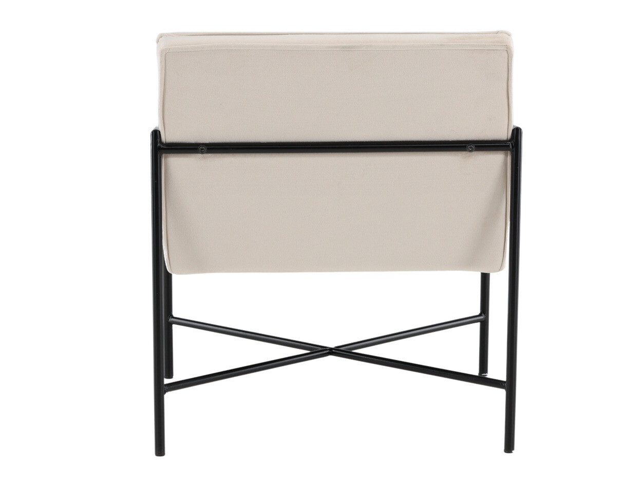 Armchair Dallas 1707 (Beige +Black)