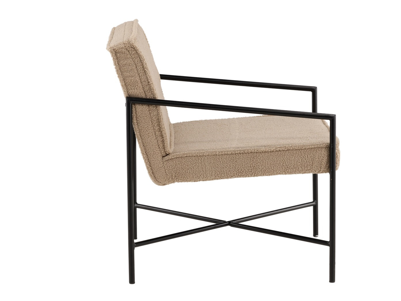 Armchair Dallas 1707 (Brown + Black)