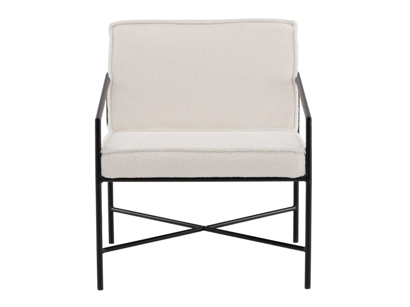 Armchair Dallas 1707 (Cream + Black)