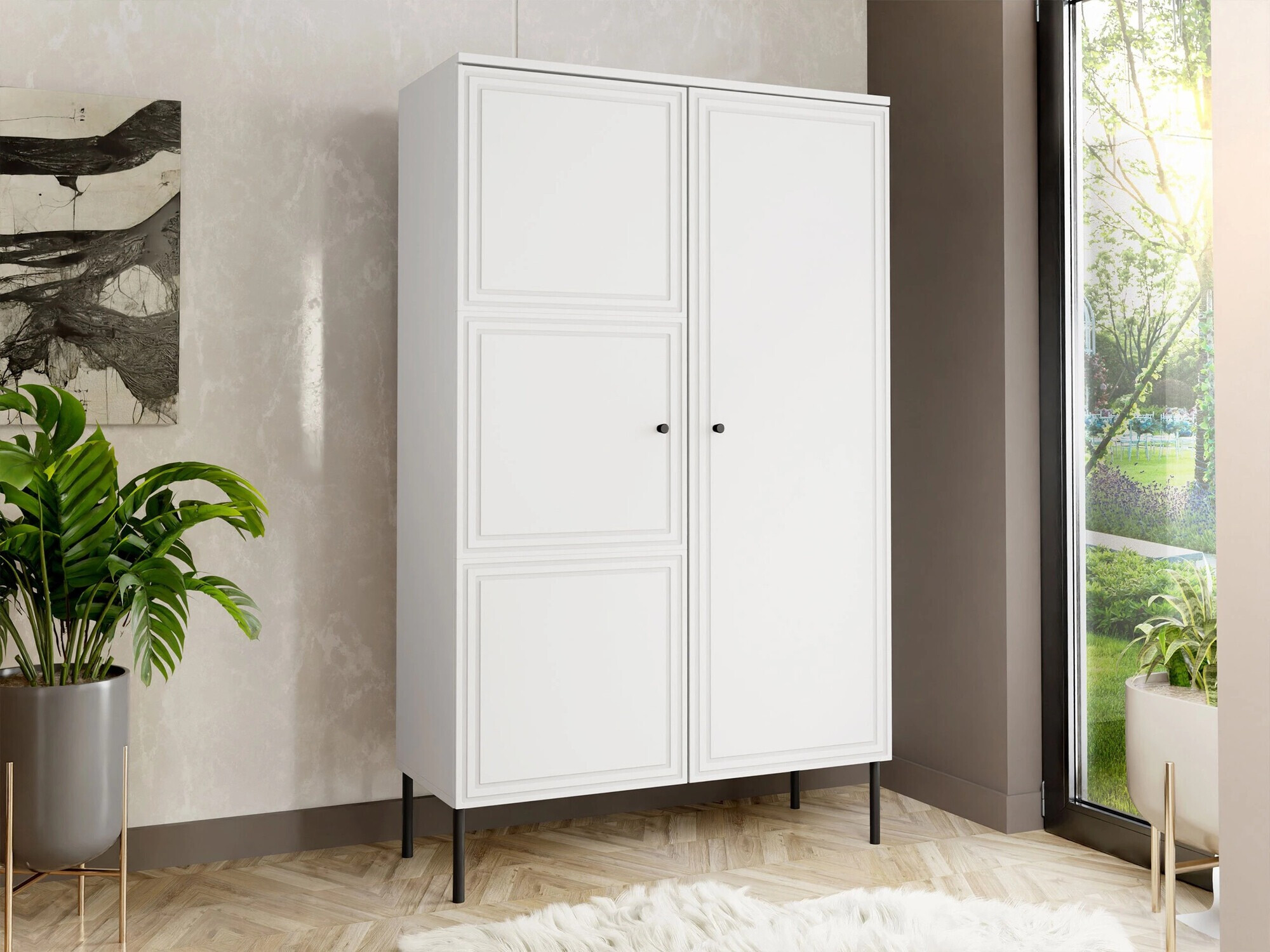 Bookcase Celra (White)