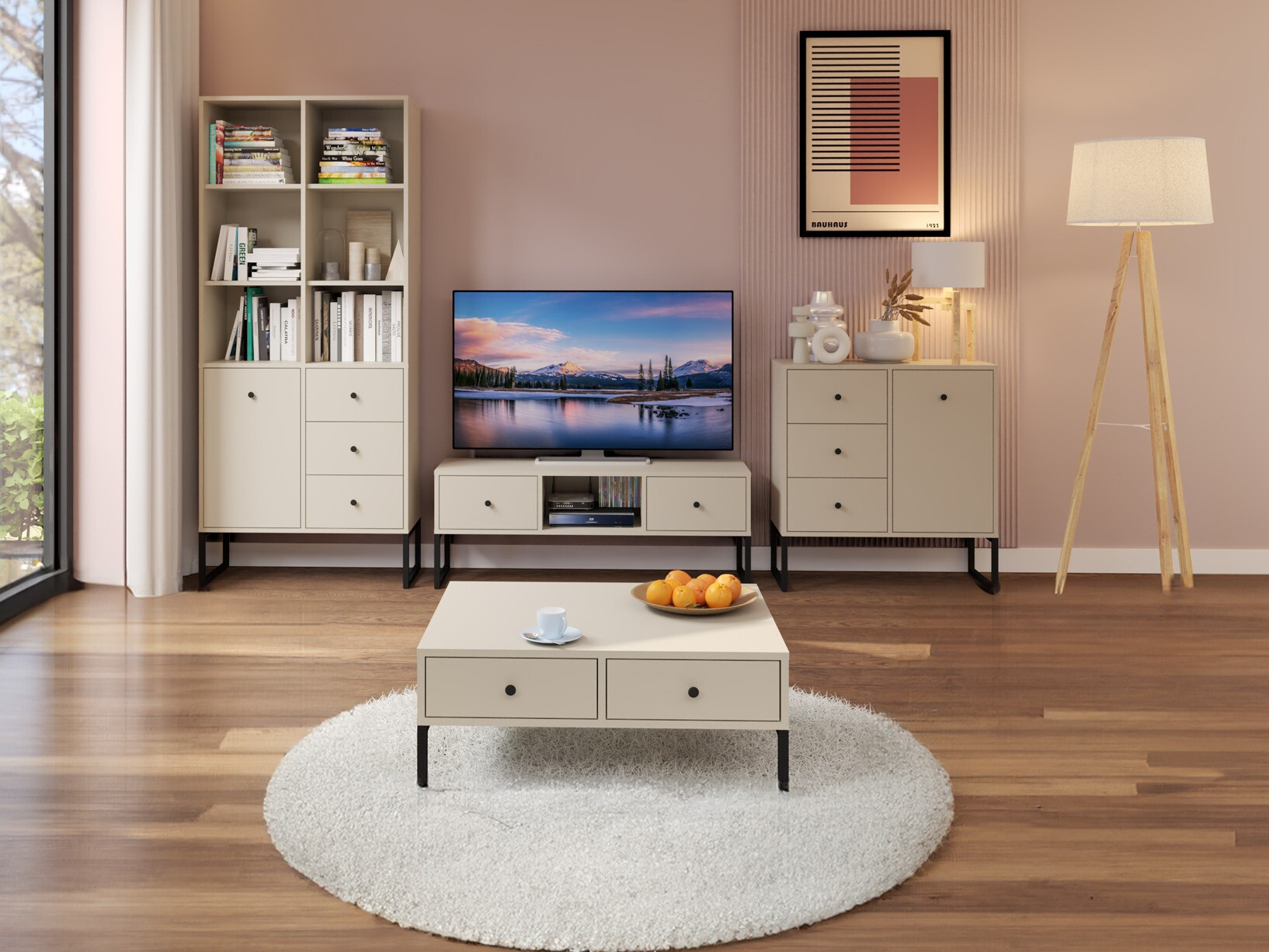 Coffee table Dalferi 102 (Cashmere)