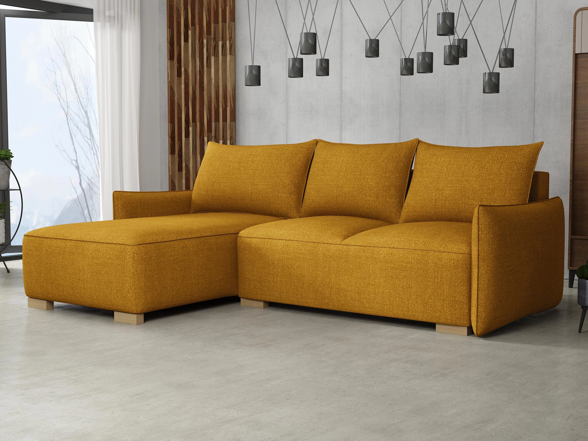 Corner sofa Columbus 226 (Soul 10)