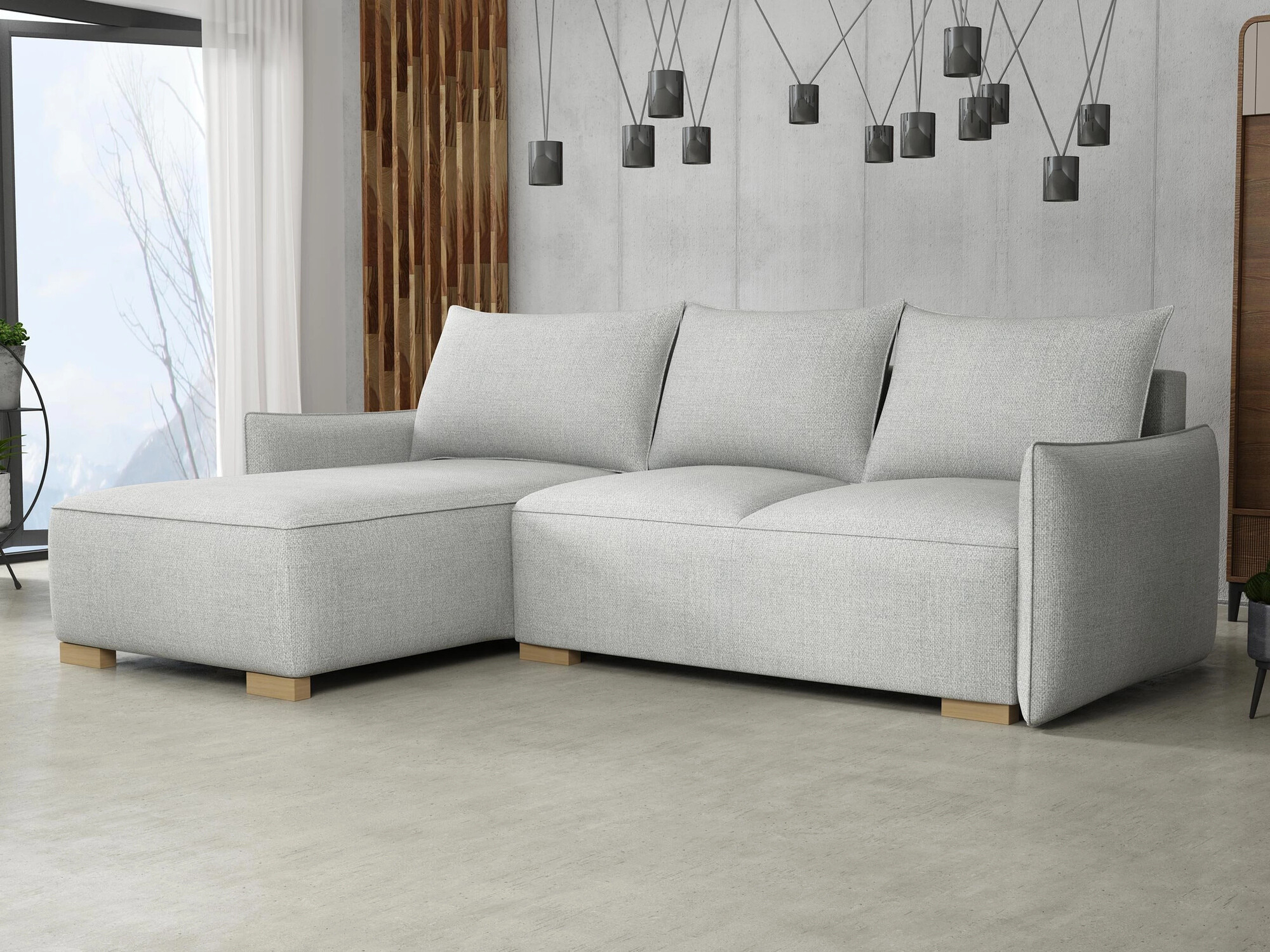 Corner sofa Columbus 226 (Soul 16)