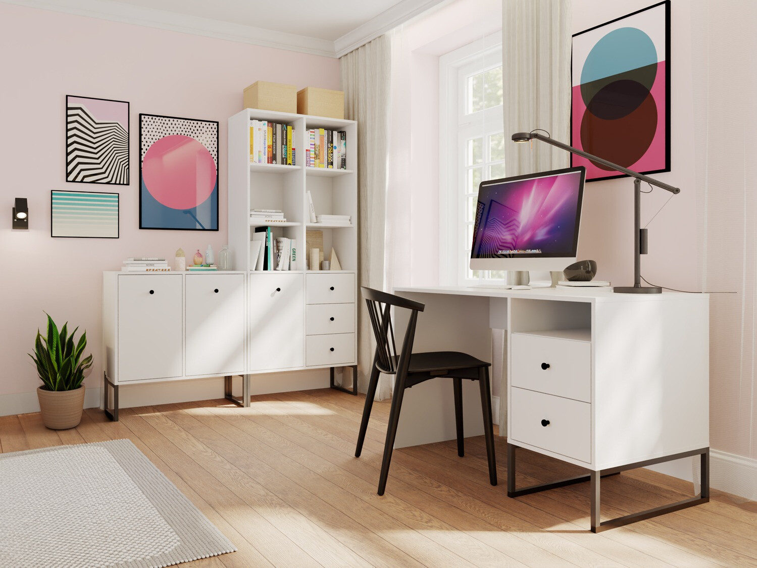 Sideboard Dalferi 100 (White)