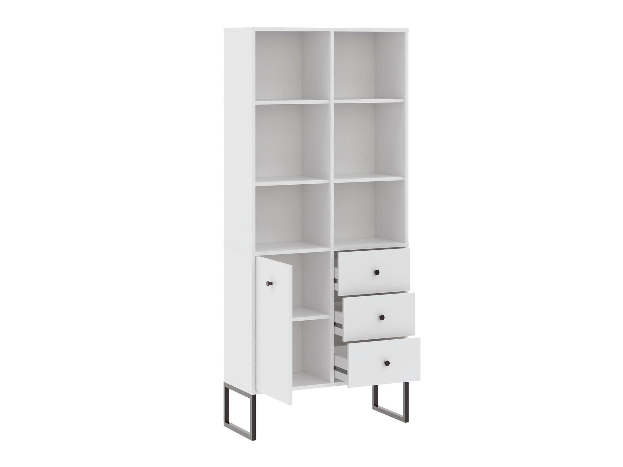 Bookcase Dalferi 107 (White)